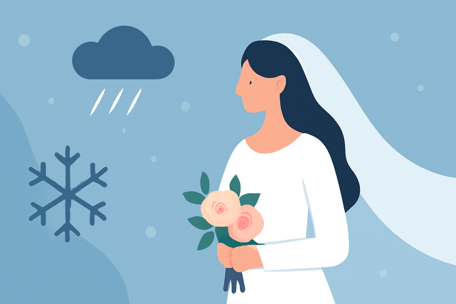 Essential Tips for Planning an Outdoor Winter Wedding Amidst Storms