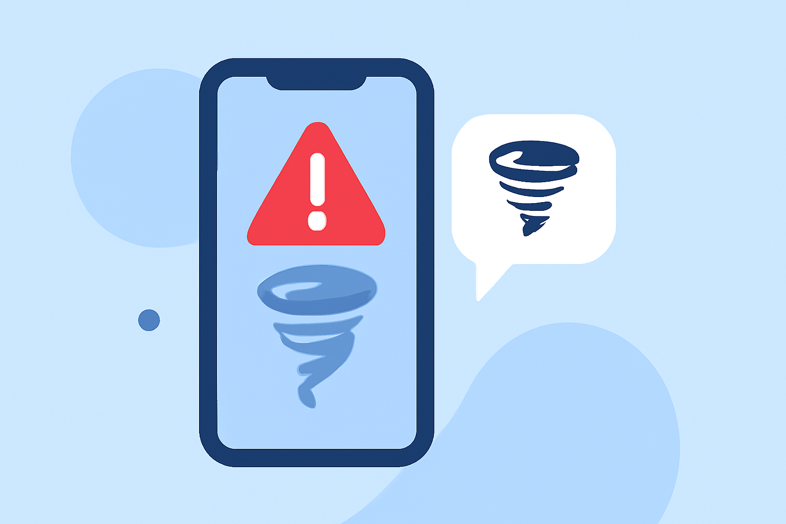 Tornado Alerts for Beginners on iPhone