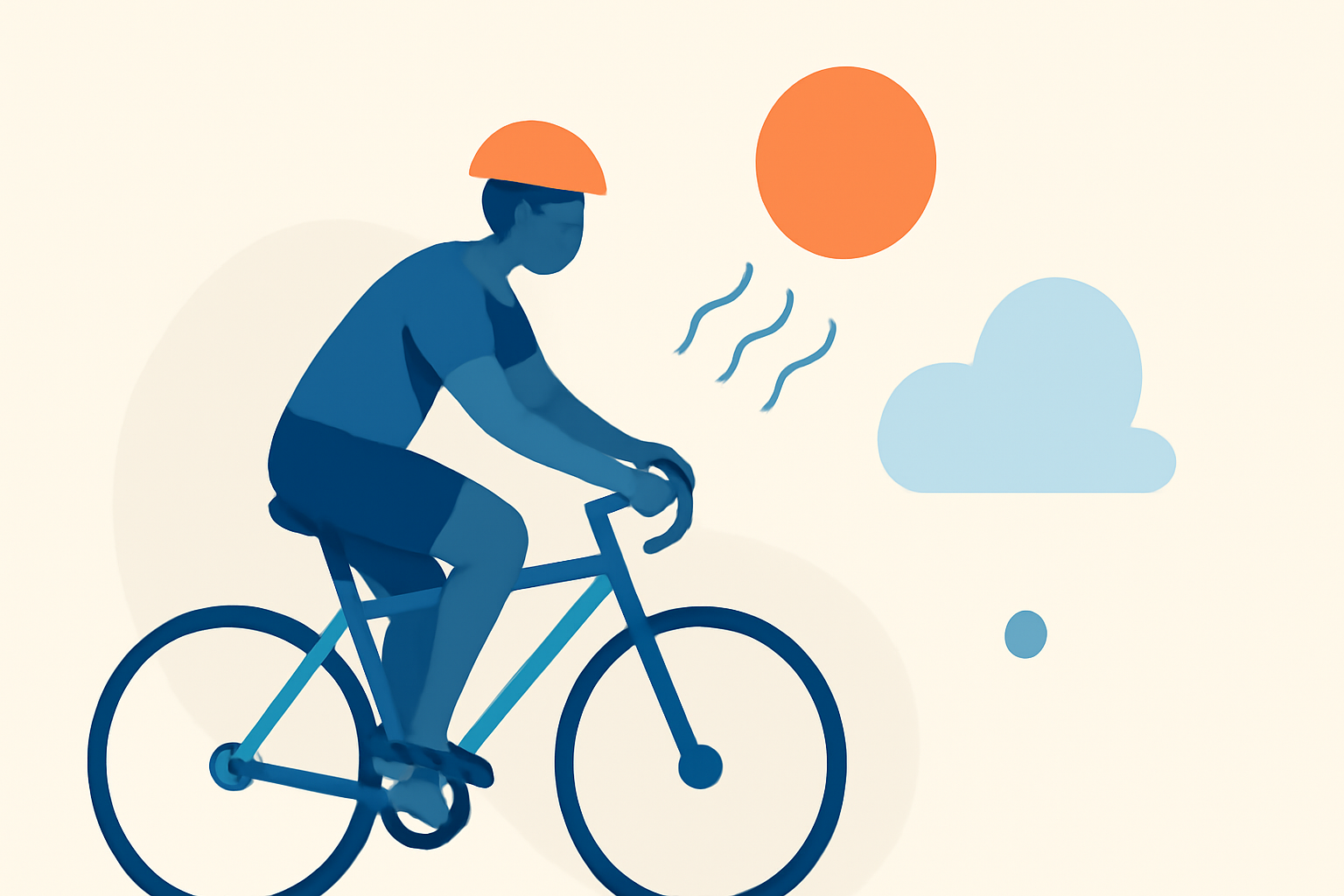 Cycling During Heat Waves: Navigating Air Quality Challenges
