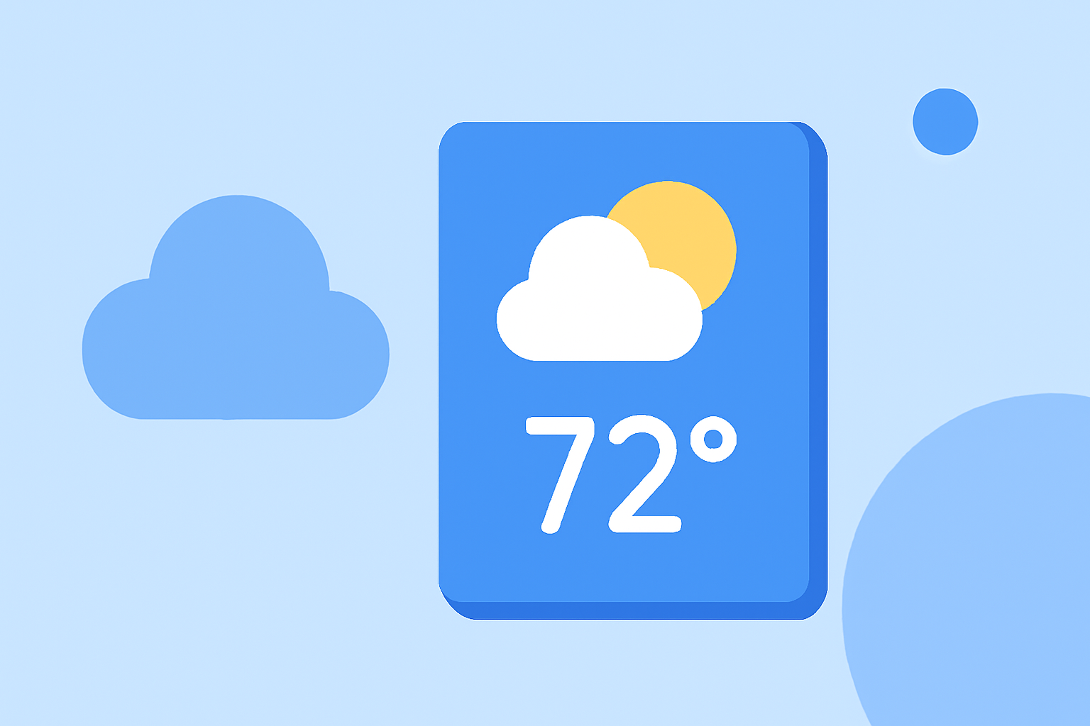 Getting Started with Small Weather Widgets in Under 5 Minutes