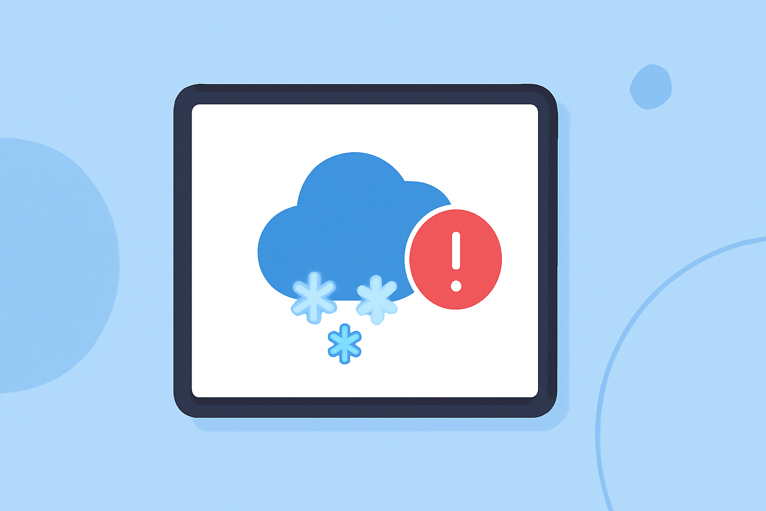 How to Receive Snowstorm Notifications on Your iPad