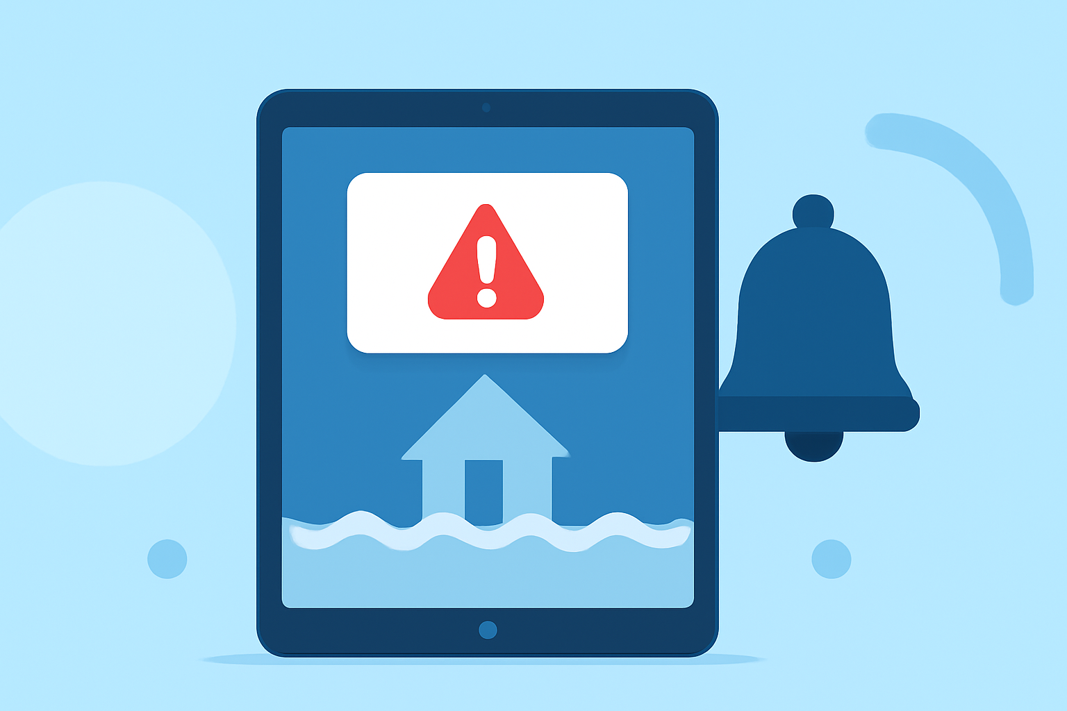 How to Set Up Flood Alerts on Your Tablet