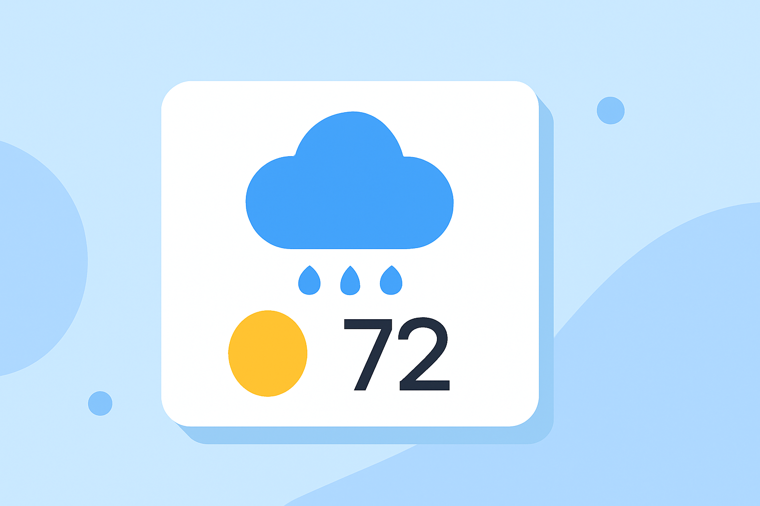 Weather Smart-Stack Widgets Basics