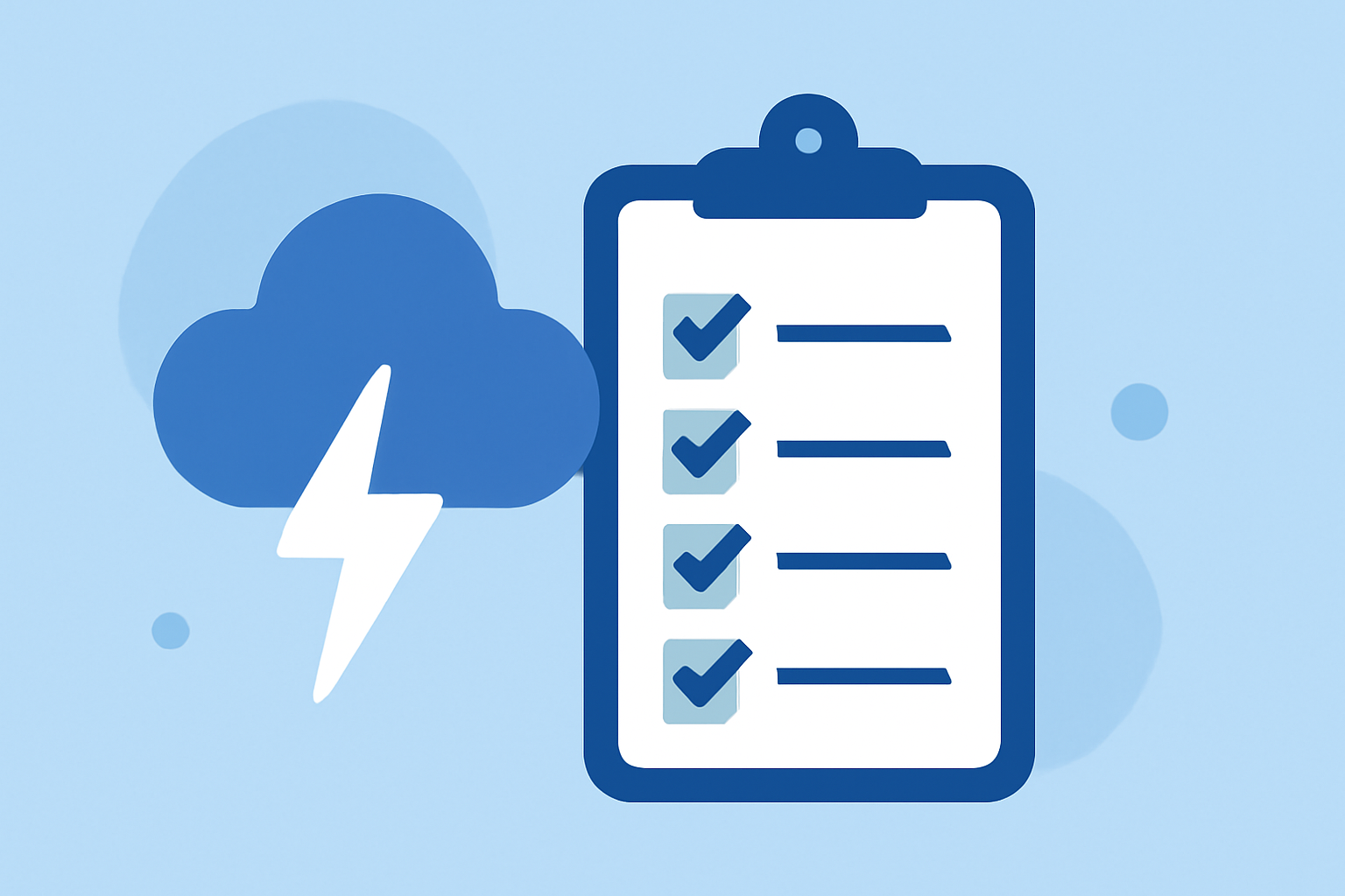 Essential Thunderstorm Safety Checklist for Airport Operations