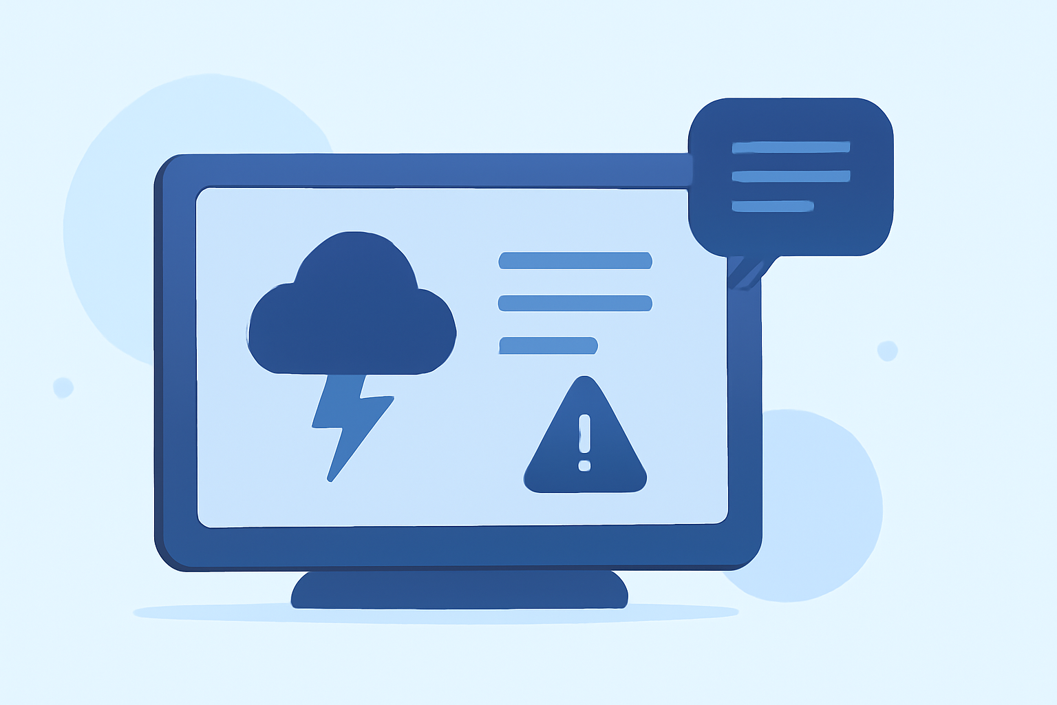 Common Severe Weather Emergency Plan Questions on a Smart Display