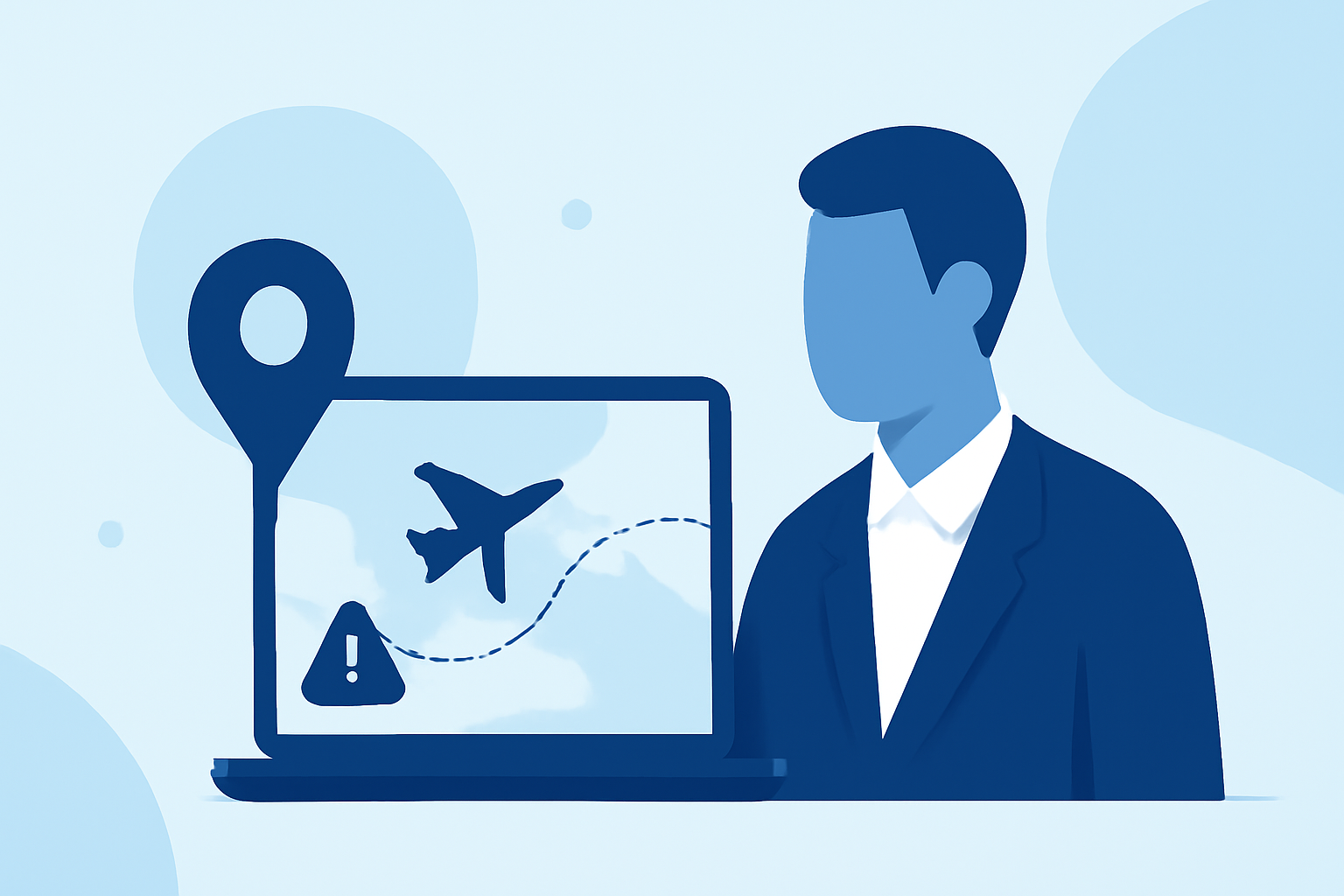 Easy Tracking of Turbulence-Prone Routes for Business Travelers
