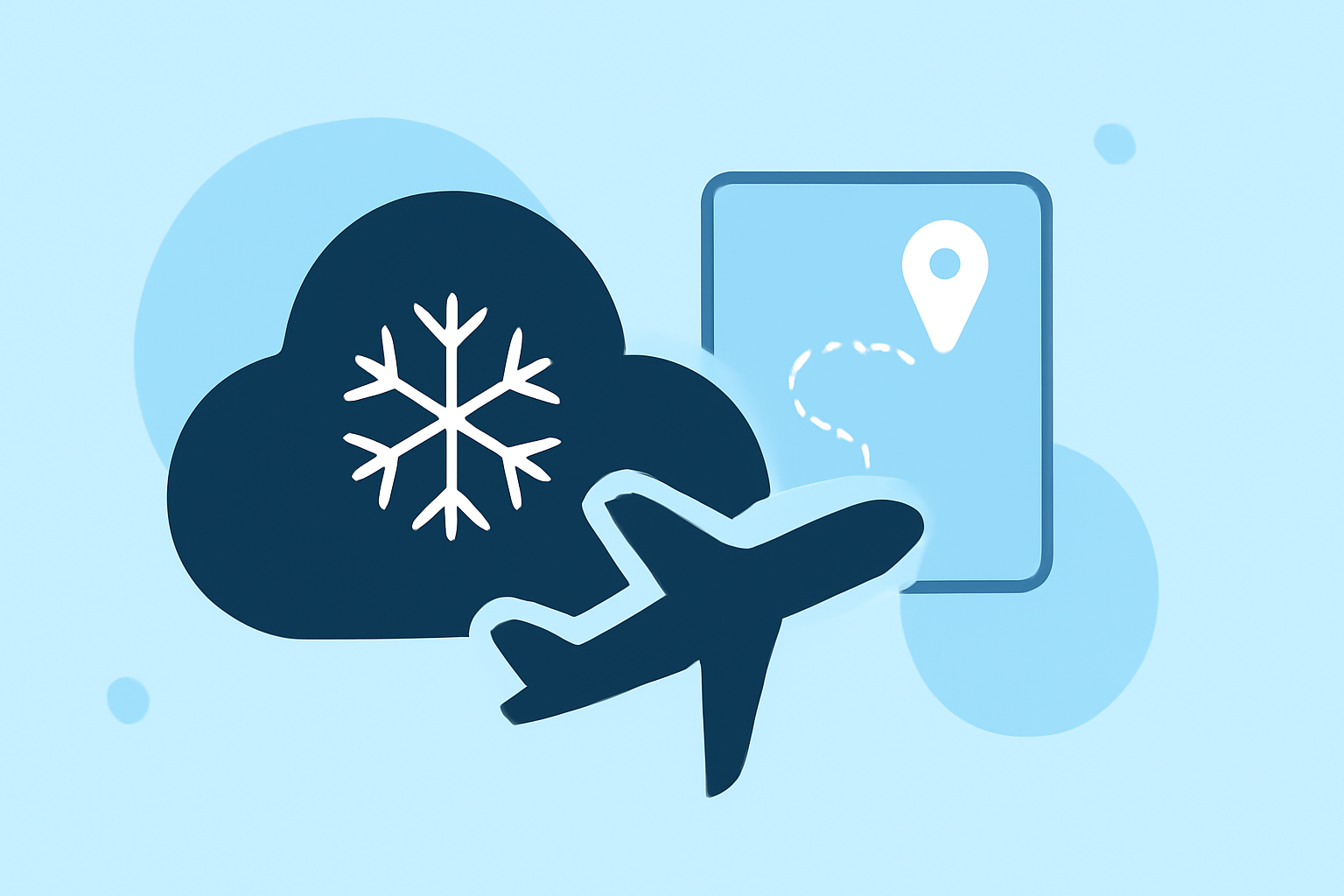 Easy Tracking of Winter Weather Before Your Flight