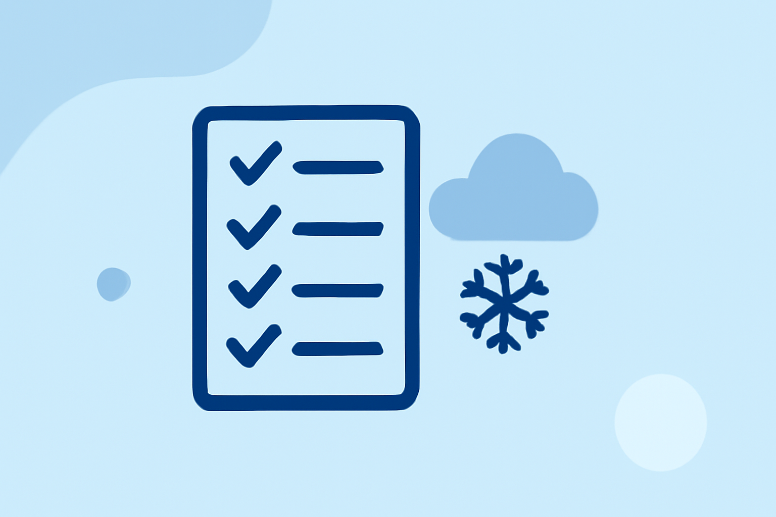 Essential Checklist for Tracking Winter Weather Before Your Connecting Flights