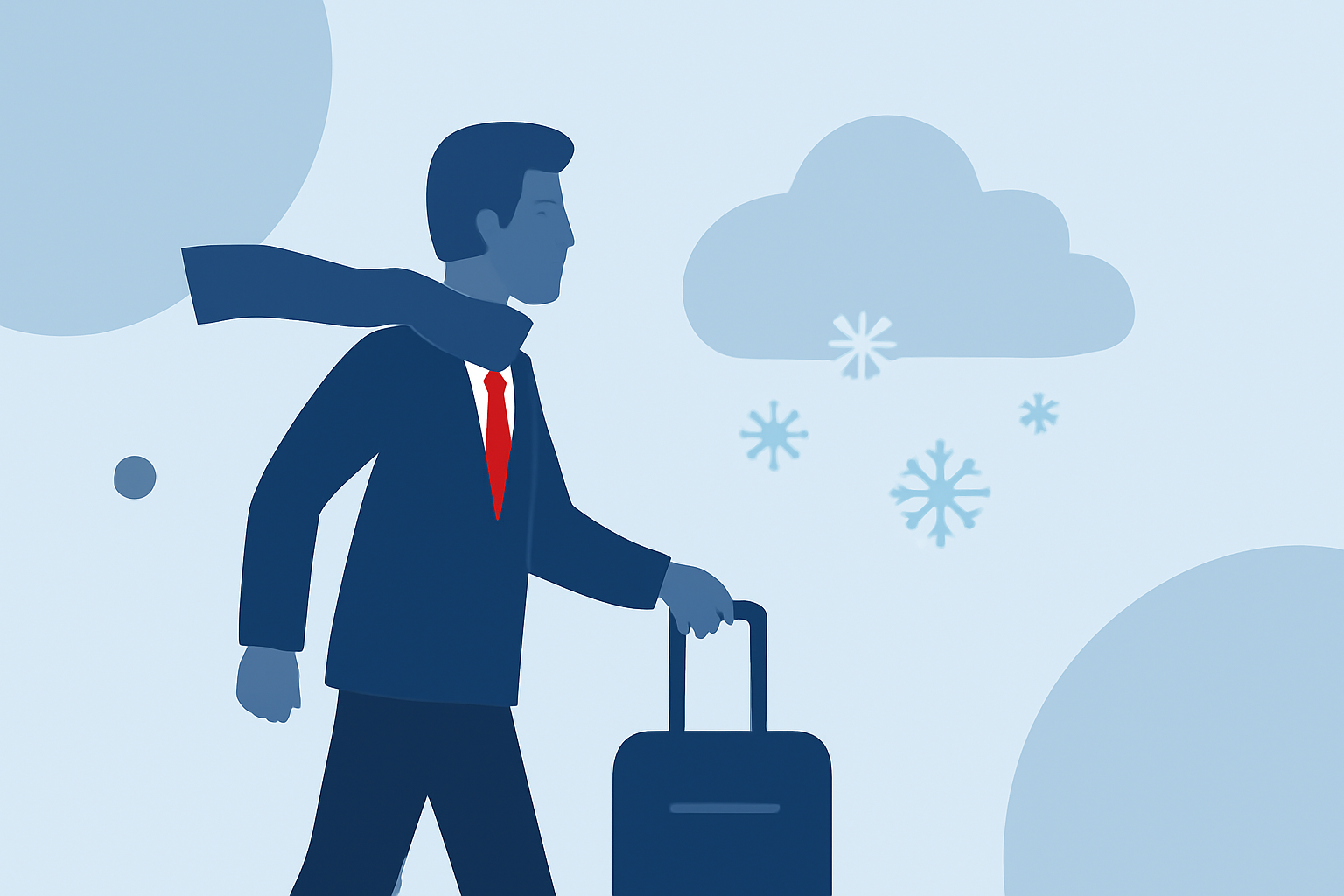 Essential Tips for Business Travelers Navigating Winter Weather Challenges