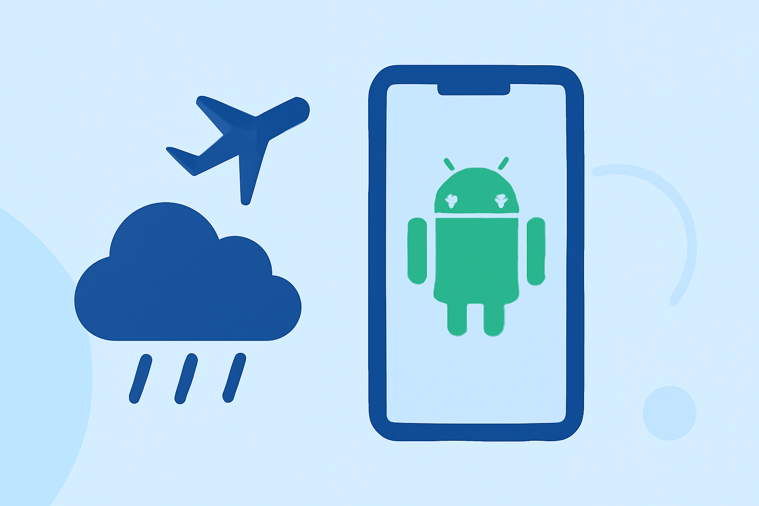 Understanding and Managing Flight Delays Due to Rain: A Guide for Android Users