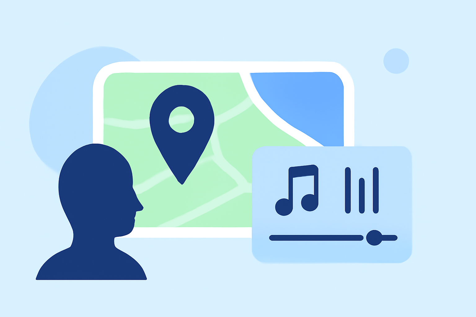 Easy Map Overlay with Music Edits Without a Computer