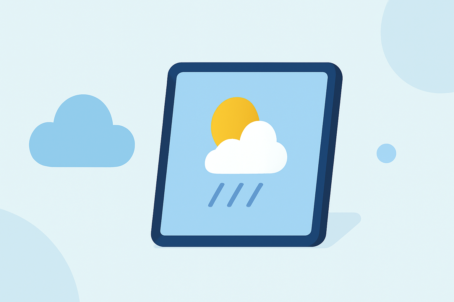 Quick Best Weather Windows for Connections on iPad
