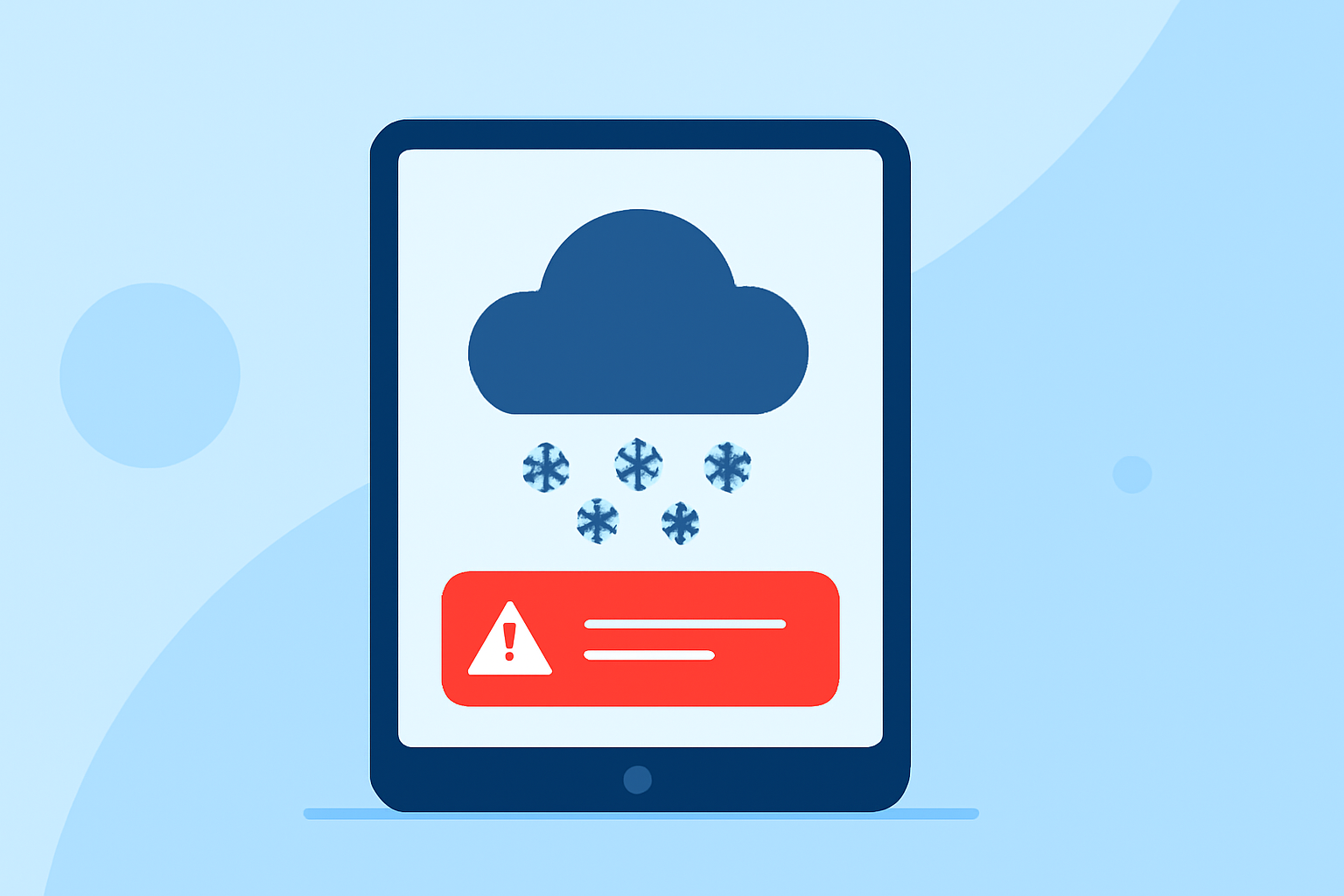 Understanding Snowfall Alerts on Tablets