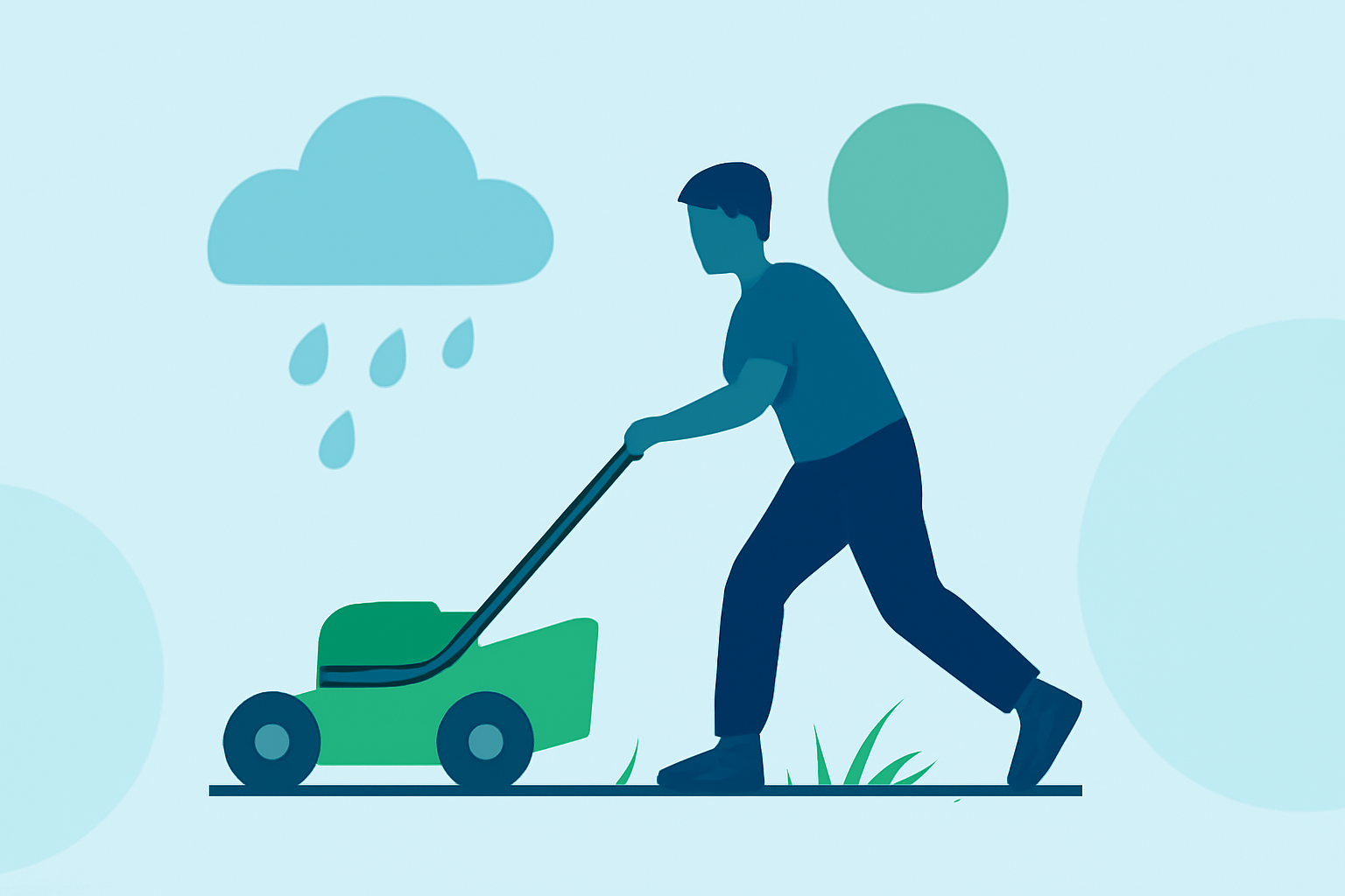 An Introduction to Weather Considerations for Lawn Mowing During Workouts