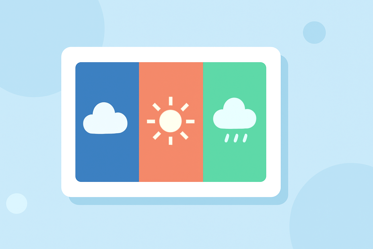 Understanding Weather Widget Color Themes