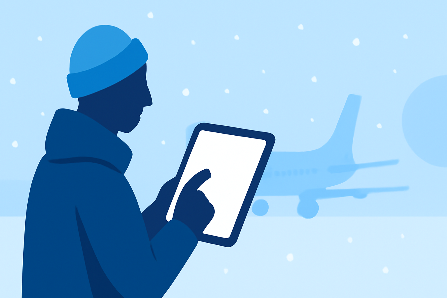 Navigating Snowy Airports: A Guide for Travelers Using iPad