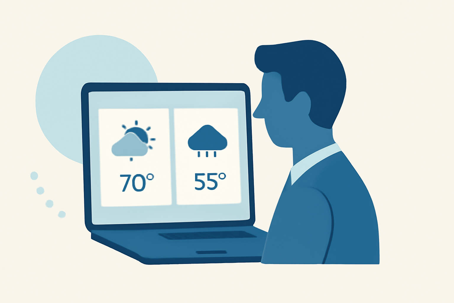 Quickly Comparing Weather Across Airports for Business Travelers