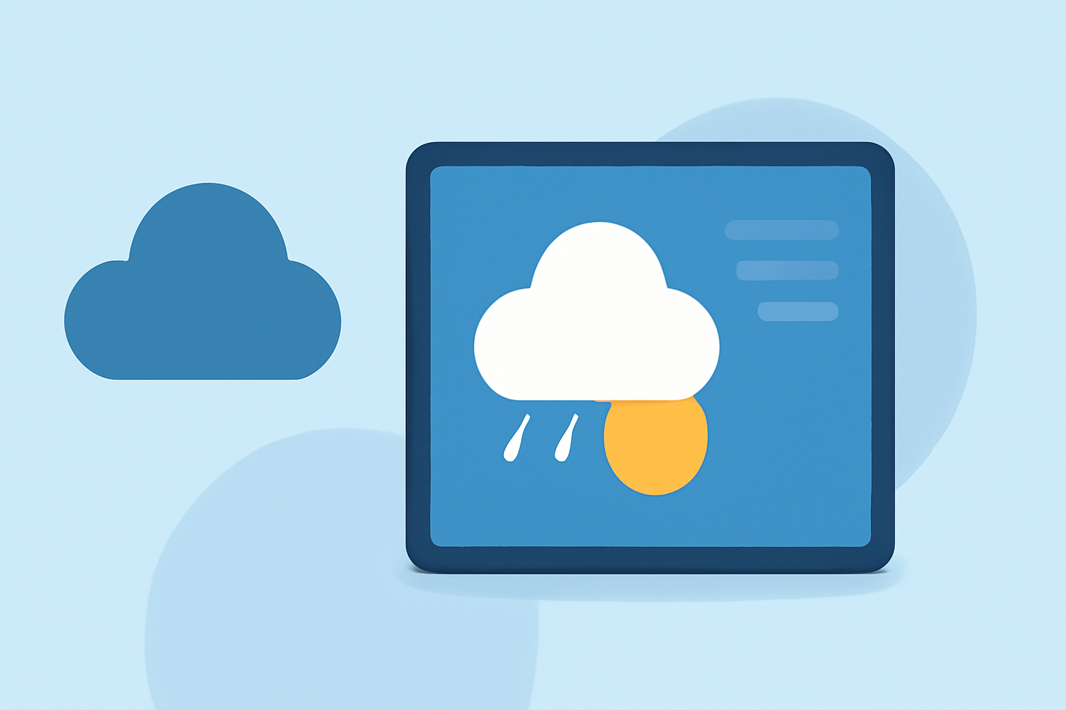 Weather for School Drop-Off: A Guide Using Your iPad