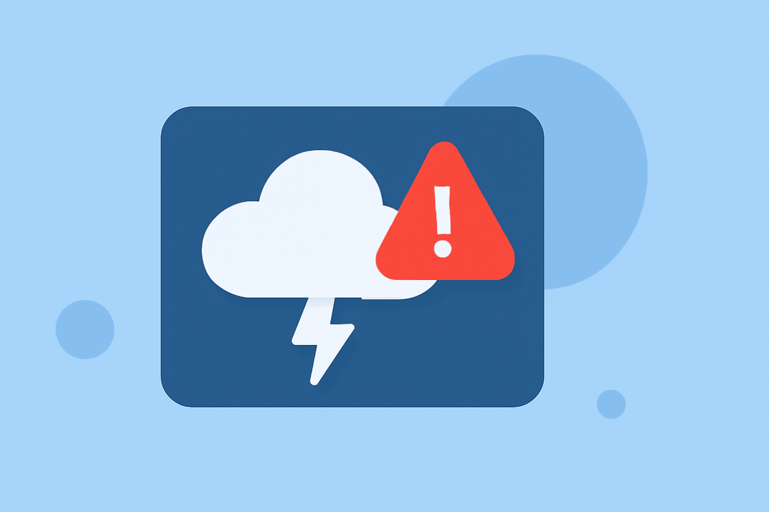 Optimizing Weather Widgets for Severe Weather Alerts