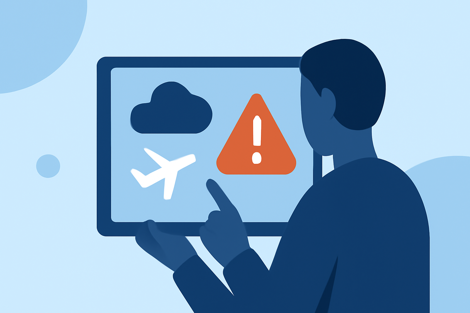 Navigating Weather-Related Flight Delays on Your iPad