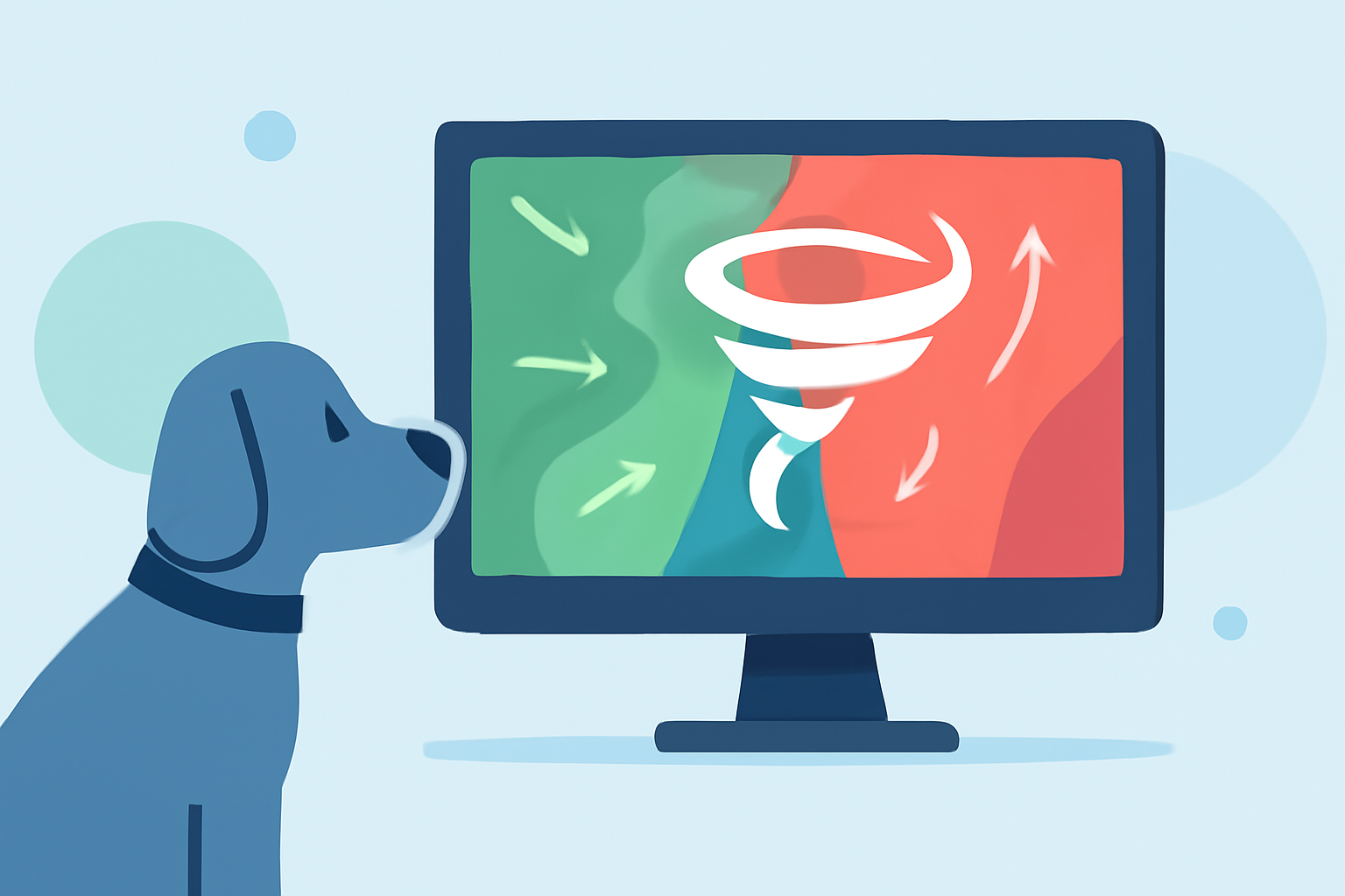 Understanding Storm-Relative Velocity Maps: A Guide for Pet Owners