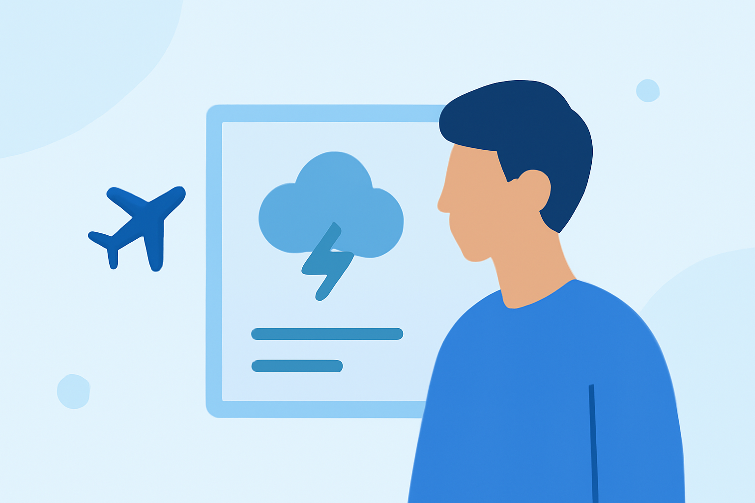 A First-Time Flyer's Guide to Managing Weather on Travel Day
