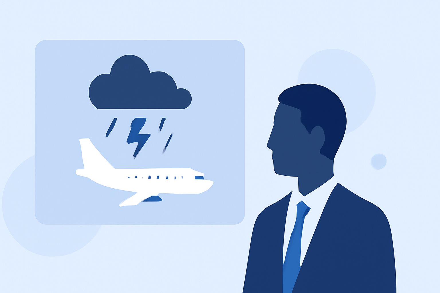 What to Do When a Storm Grounds Flights: A Guide for Business Travelers