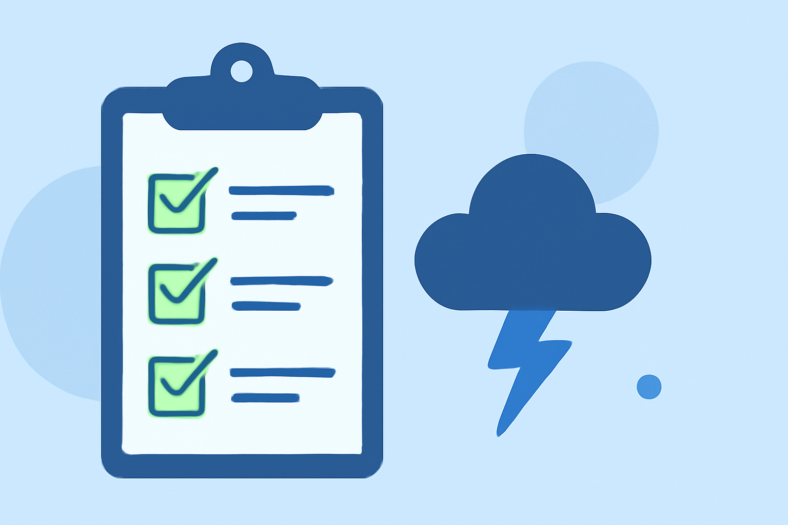 Weather for Car Rentals Checklist During Severe Weather