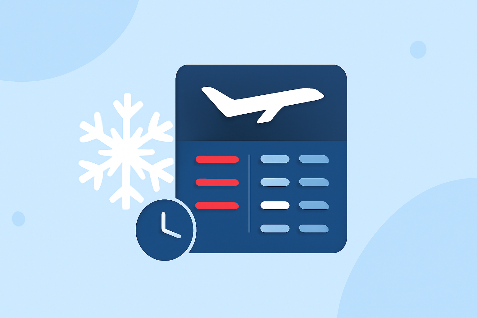 How to Monitor Snow-Related Delays at Your Departure Airport