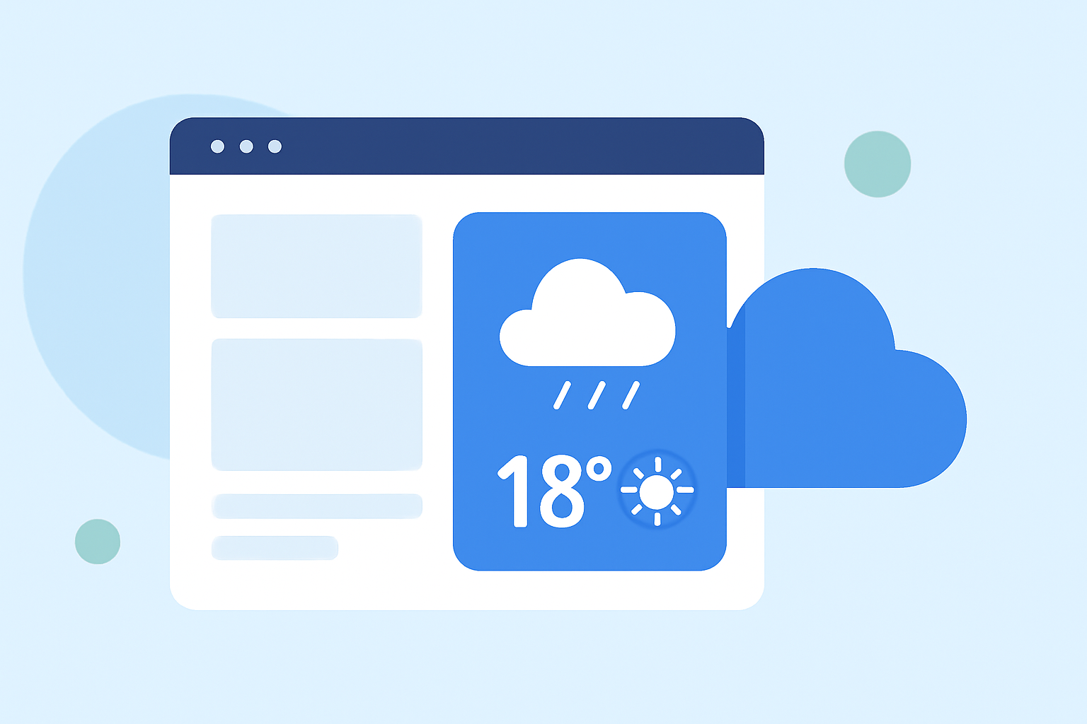 A Beginner's Guide to Adding Small Weather Widgets to Your Website