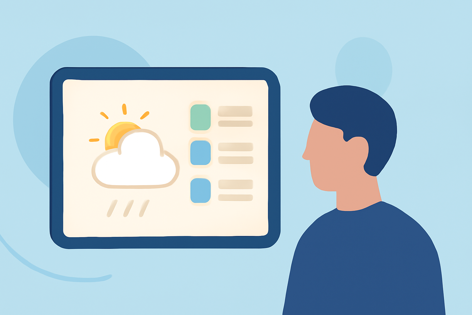 Integrating Weather into Your Daily Schedule on iPad