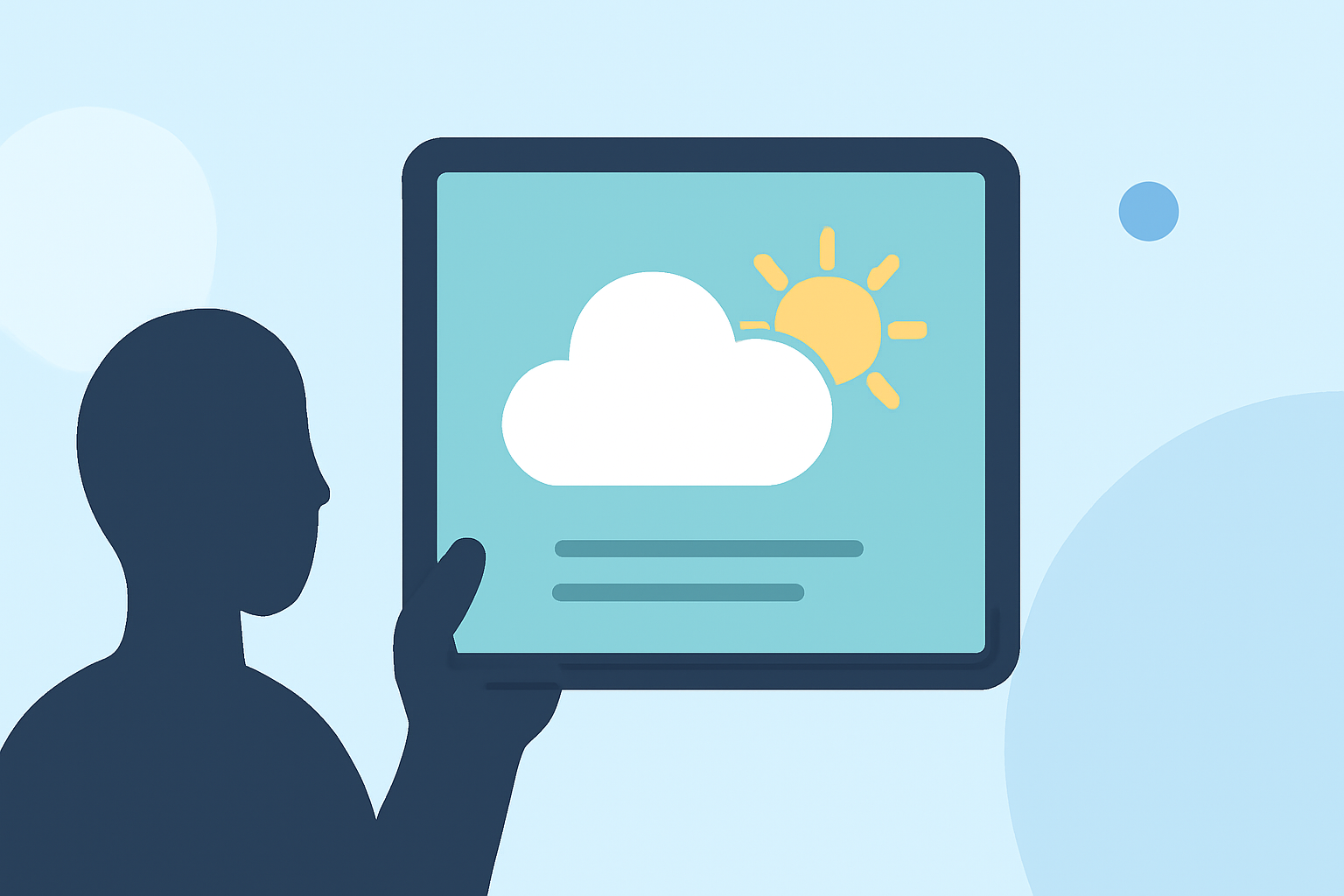 An Introduction to Weather for Resorts on a Tablet