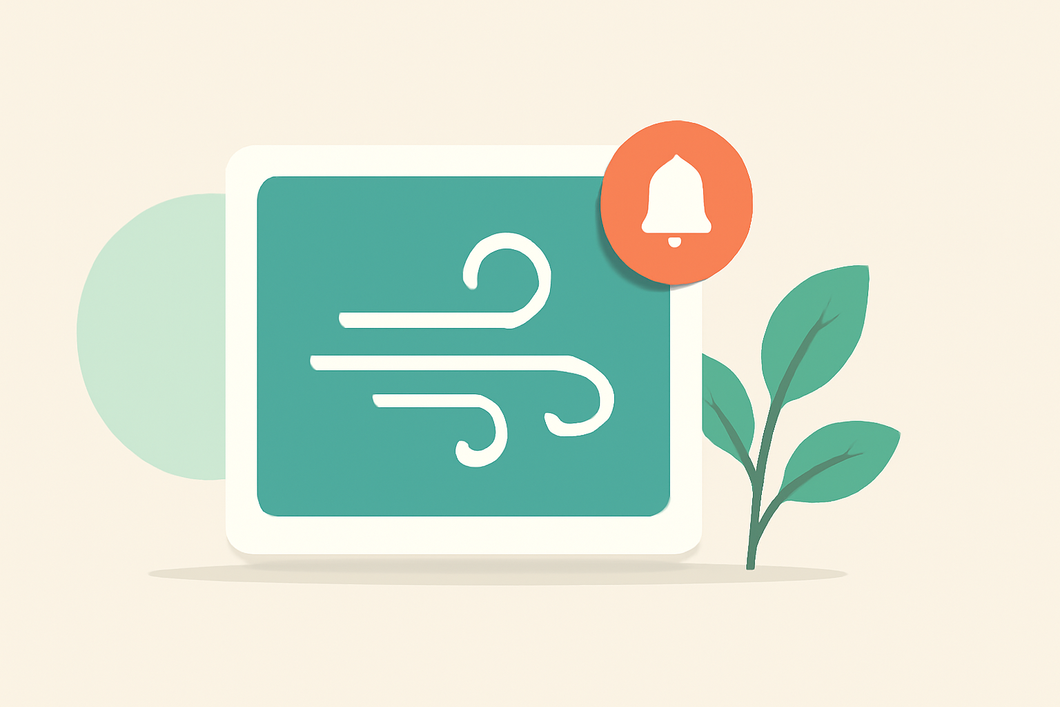 Easy Wind Notifications for Gardeners