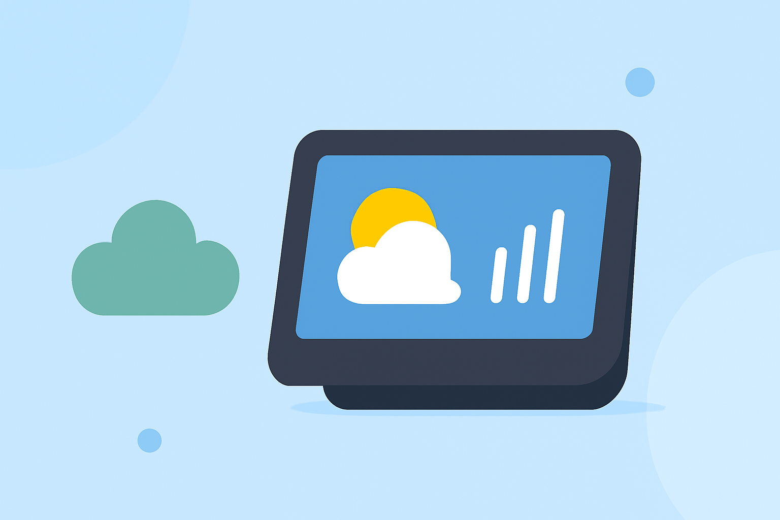 Understanding Seasonal Weather Outlooks on Smart Displays