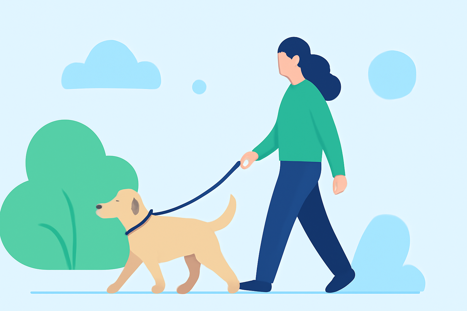 Weather Considerations for Dog Walking in Garden Settings