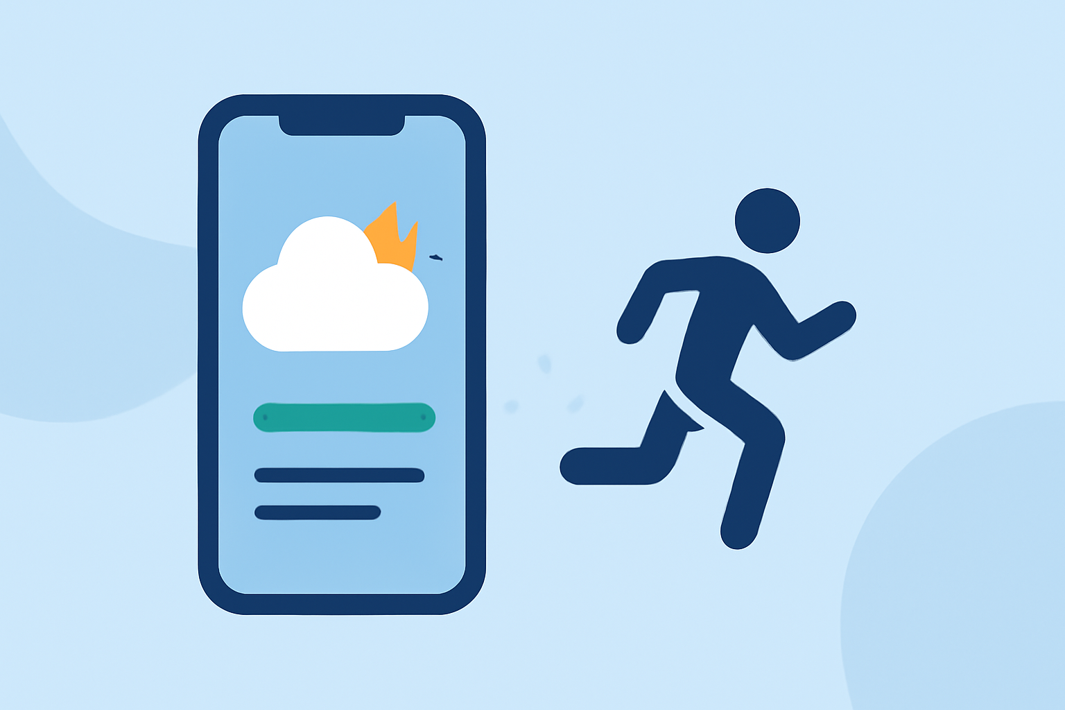 Easy Weather for Outdoor Running on Android