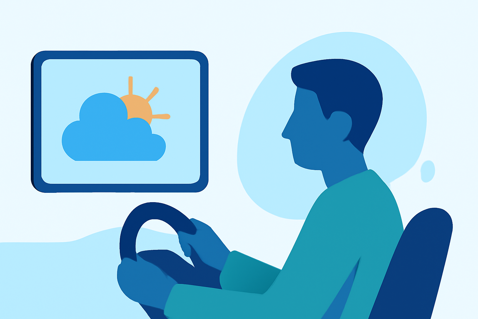 Weather for Family Vacations Explained in the Car