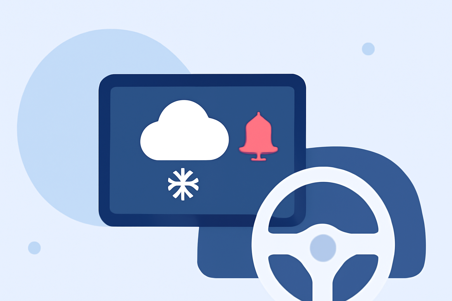 How to Set Up Snow Stop Notifications in Your Car