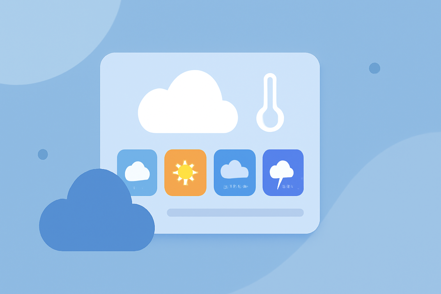 Exploring Weather Widget Color Themes