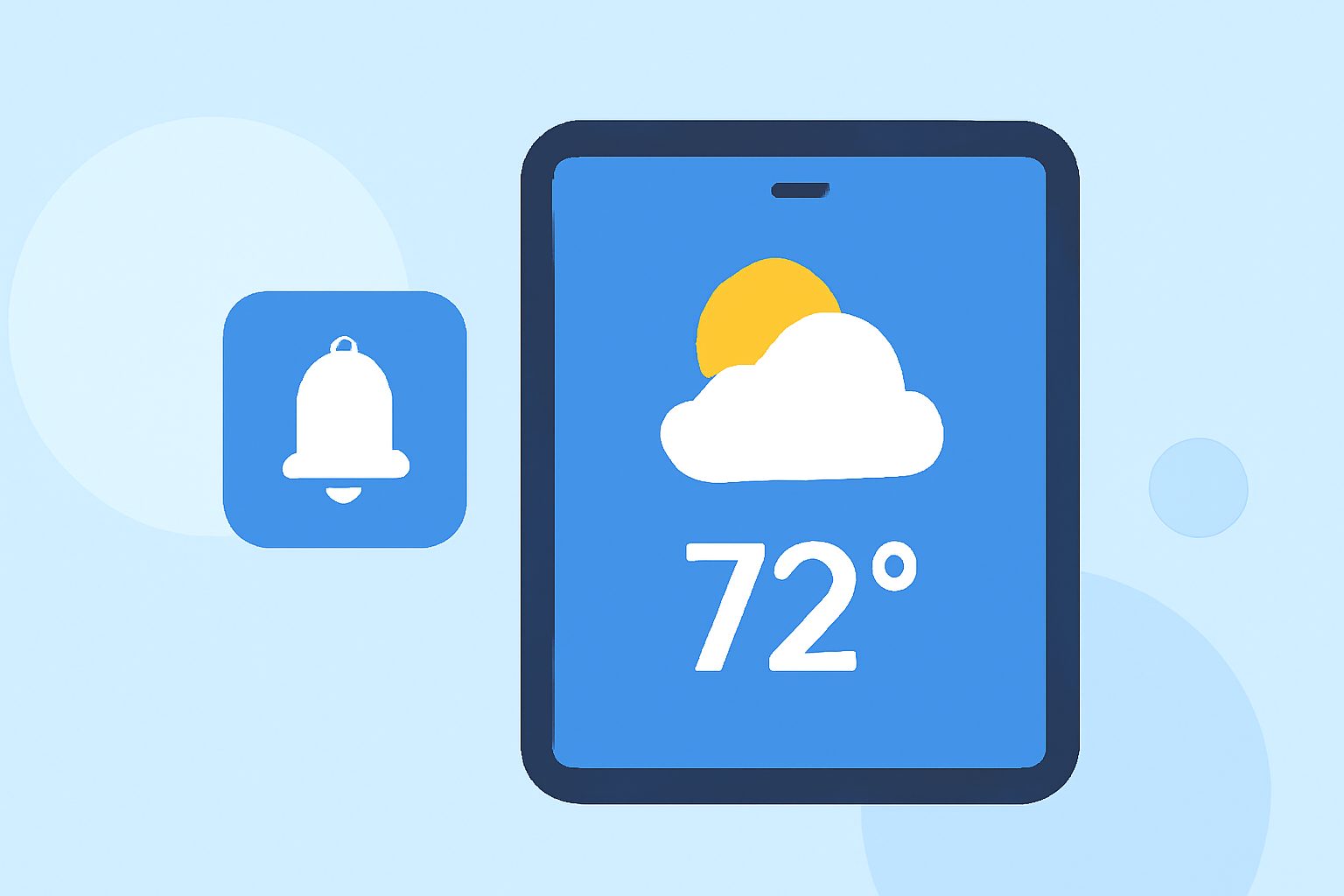 How to Receive Quick Weather Notifications on Your iPad's Lock Screen