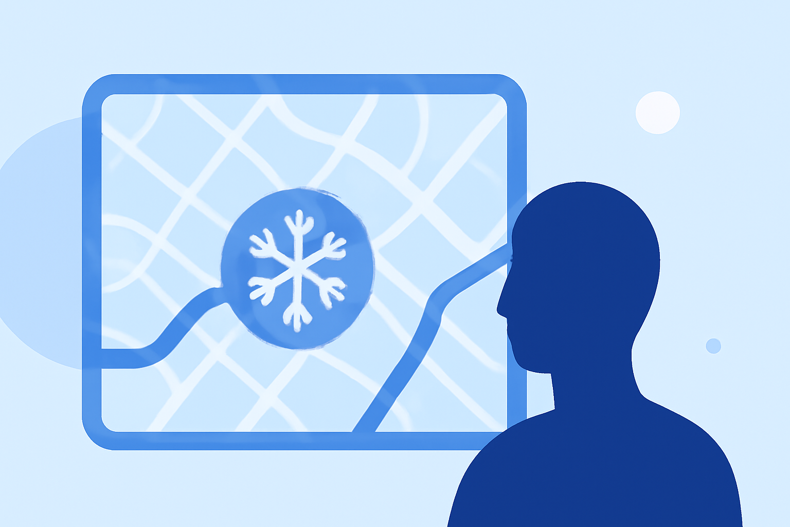 Snow Maps Basics for Commuters