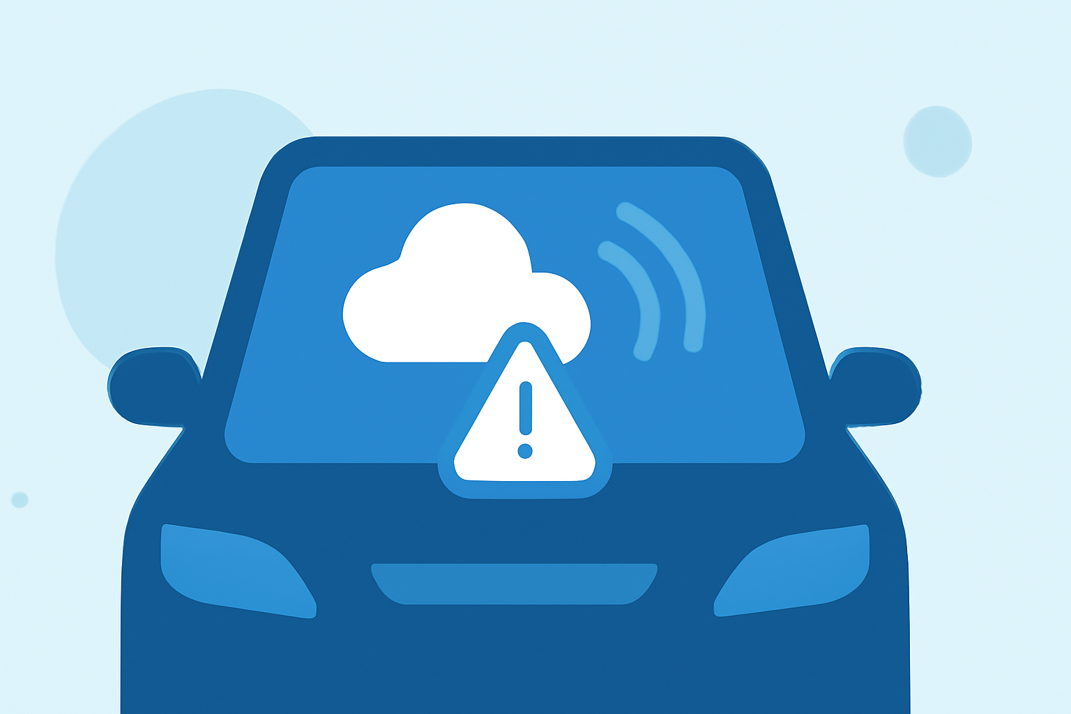 Weather Notification Frequency Tutorial in the Car