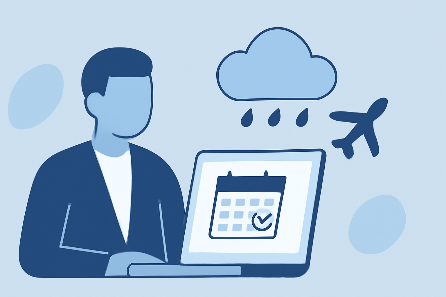 Effective Strategies for Rebooking Business Trips Amid Weather Delays