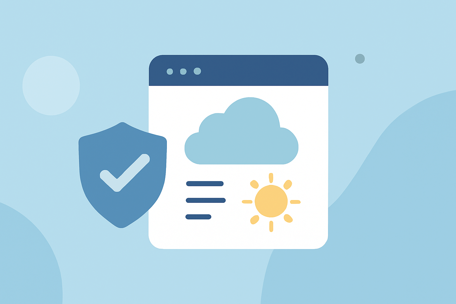 Weather Widget Privacy Cheat Sheet: Essential Considerations