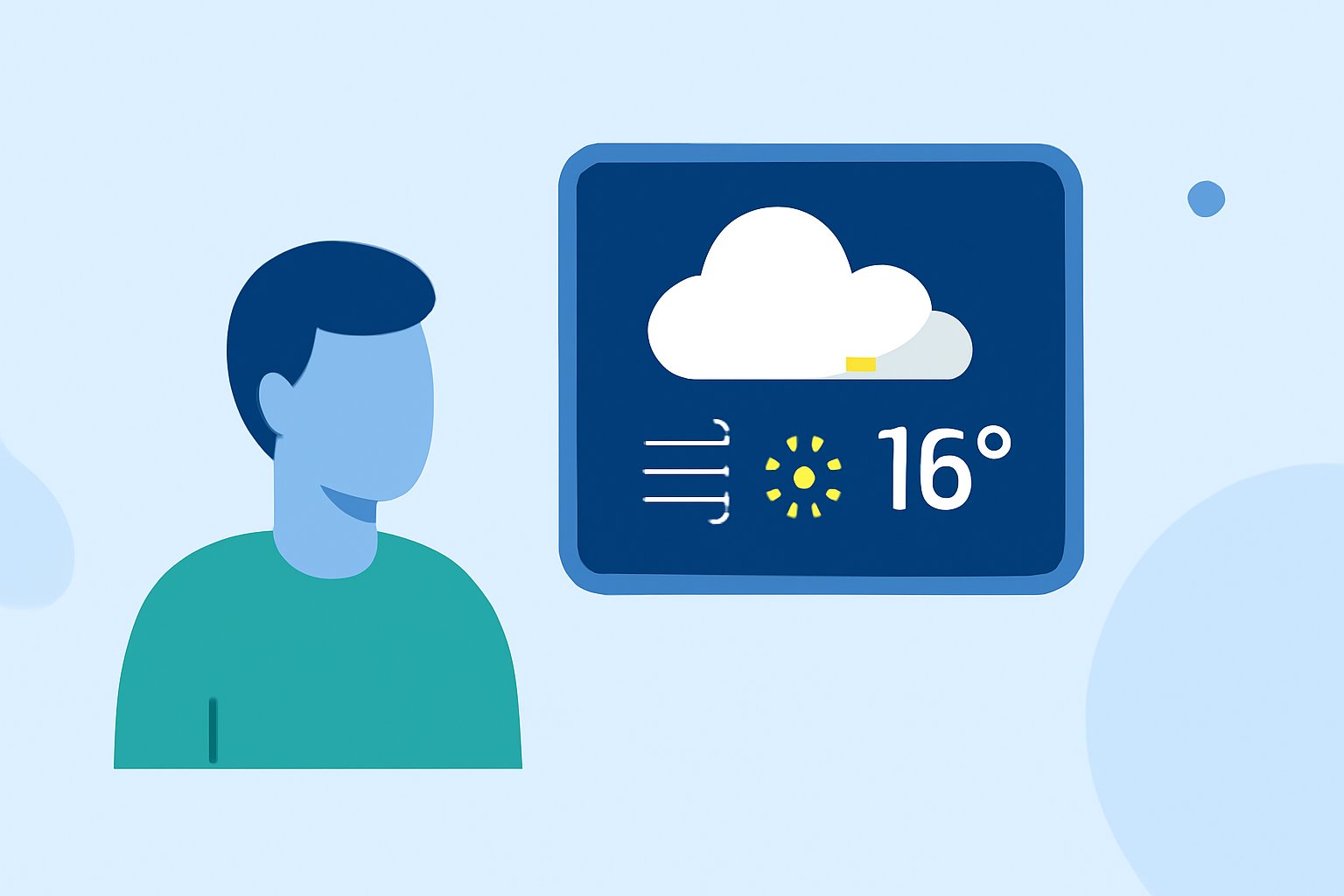 Optimizing Outdoor Filming with Smart Weather Displays