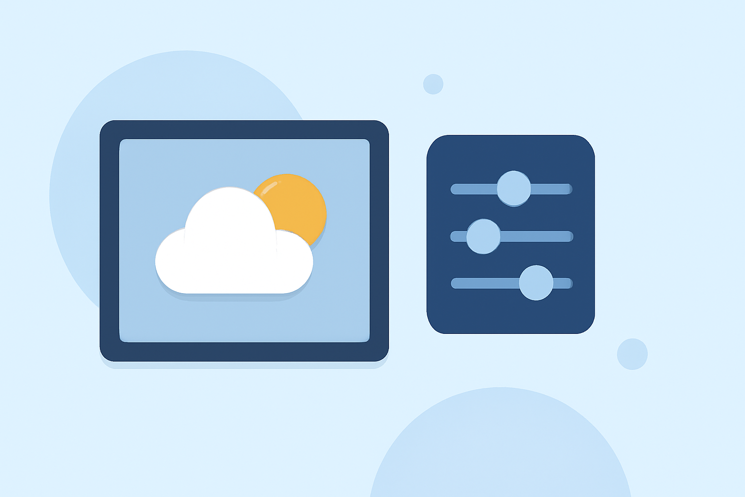 Getting Started with Weather Widget Data Choices