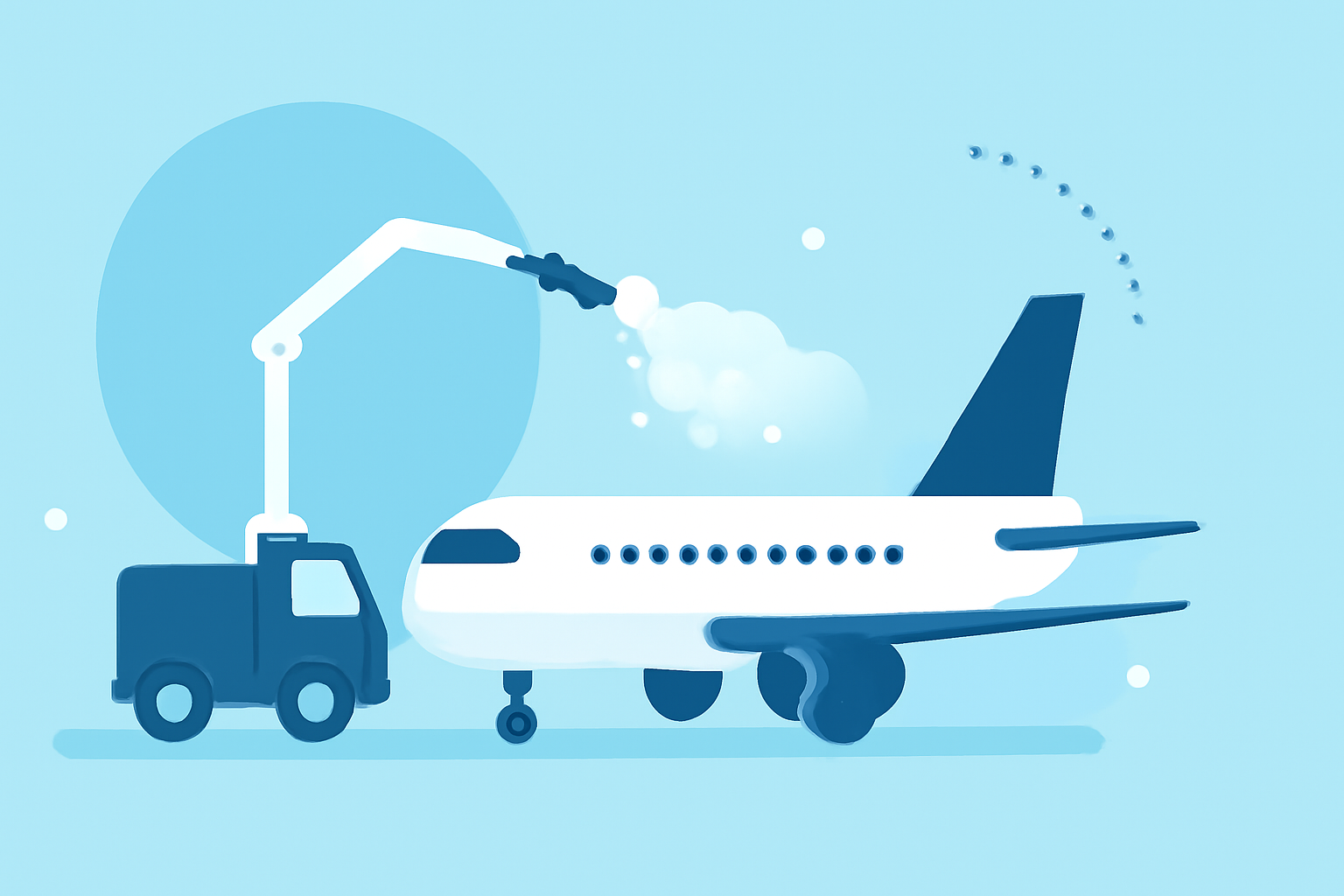Understanding De-Icing and Departure Delays for Long-Haul Flights