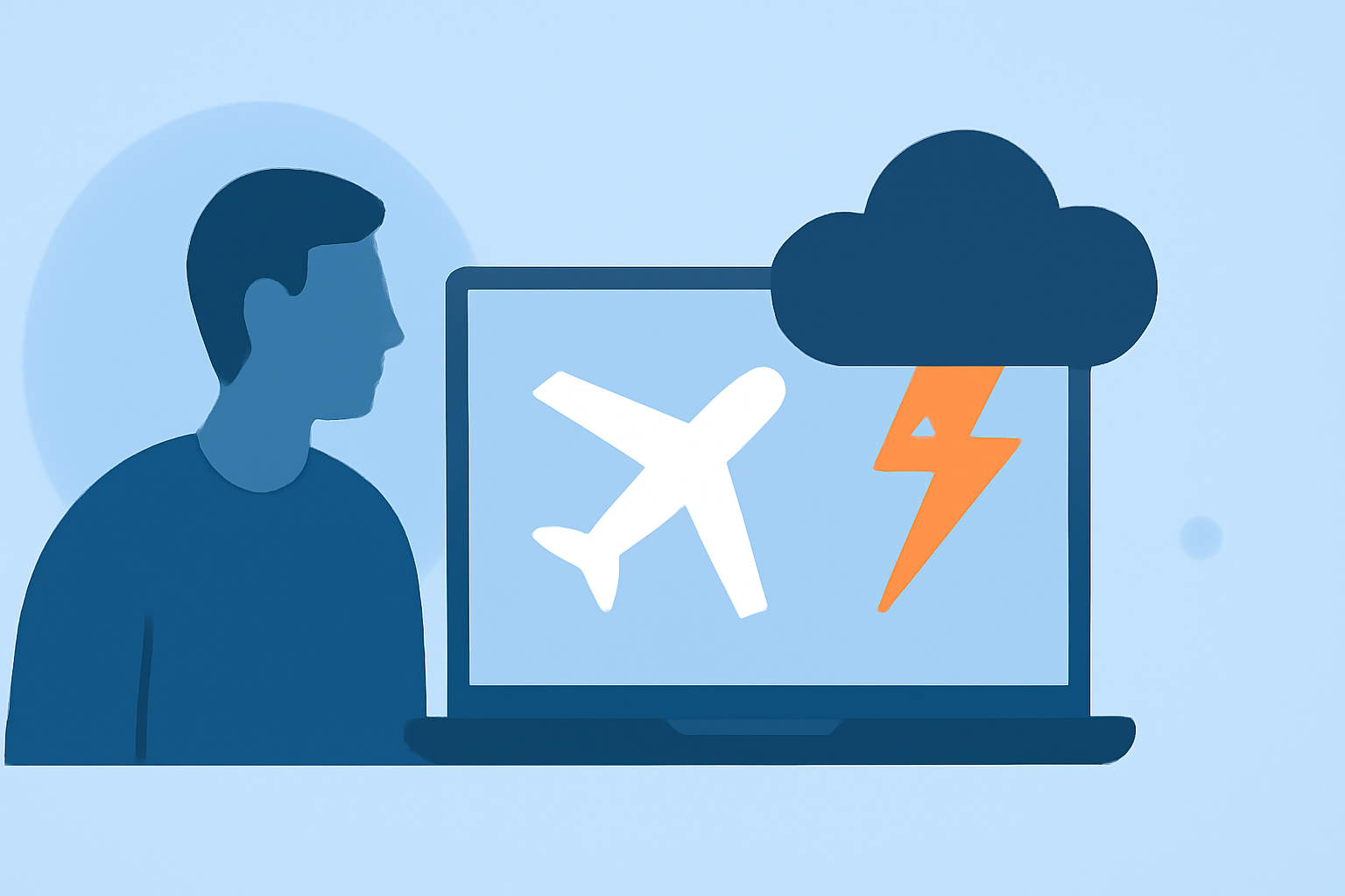 Navigating Flight Delays from Thunderstorms: A Step-by-Step Workflow