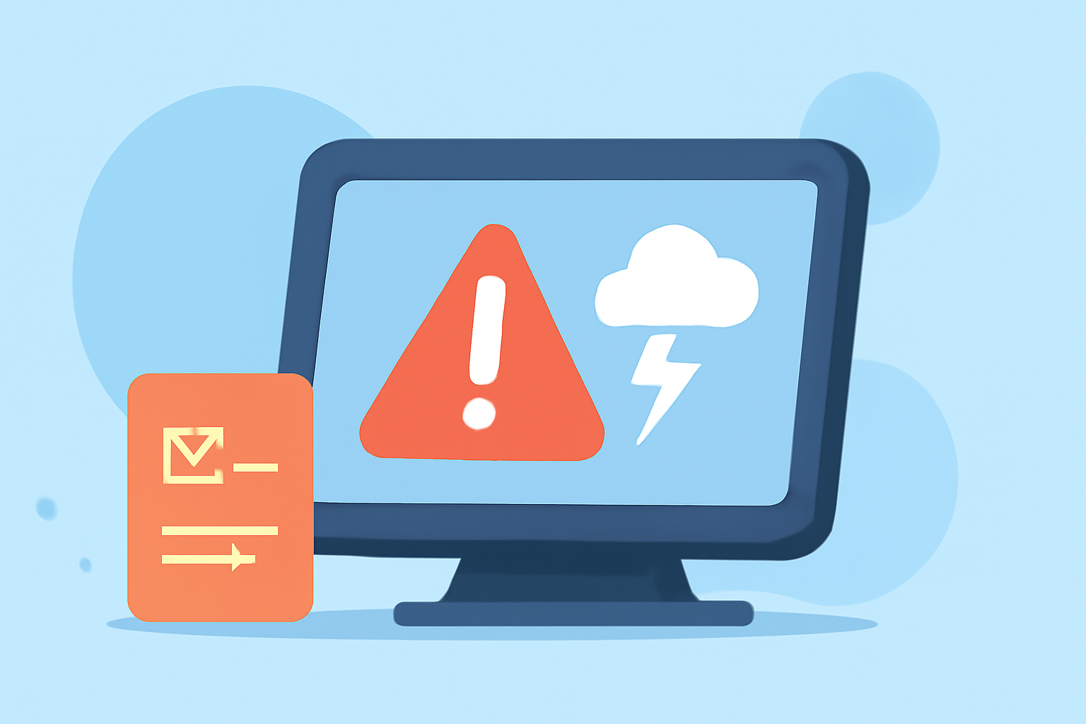 Setting Up an Easy Severe Weather Emergency Plan on Your Smart Display