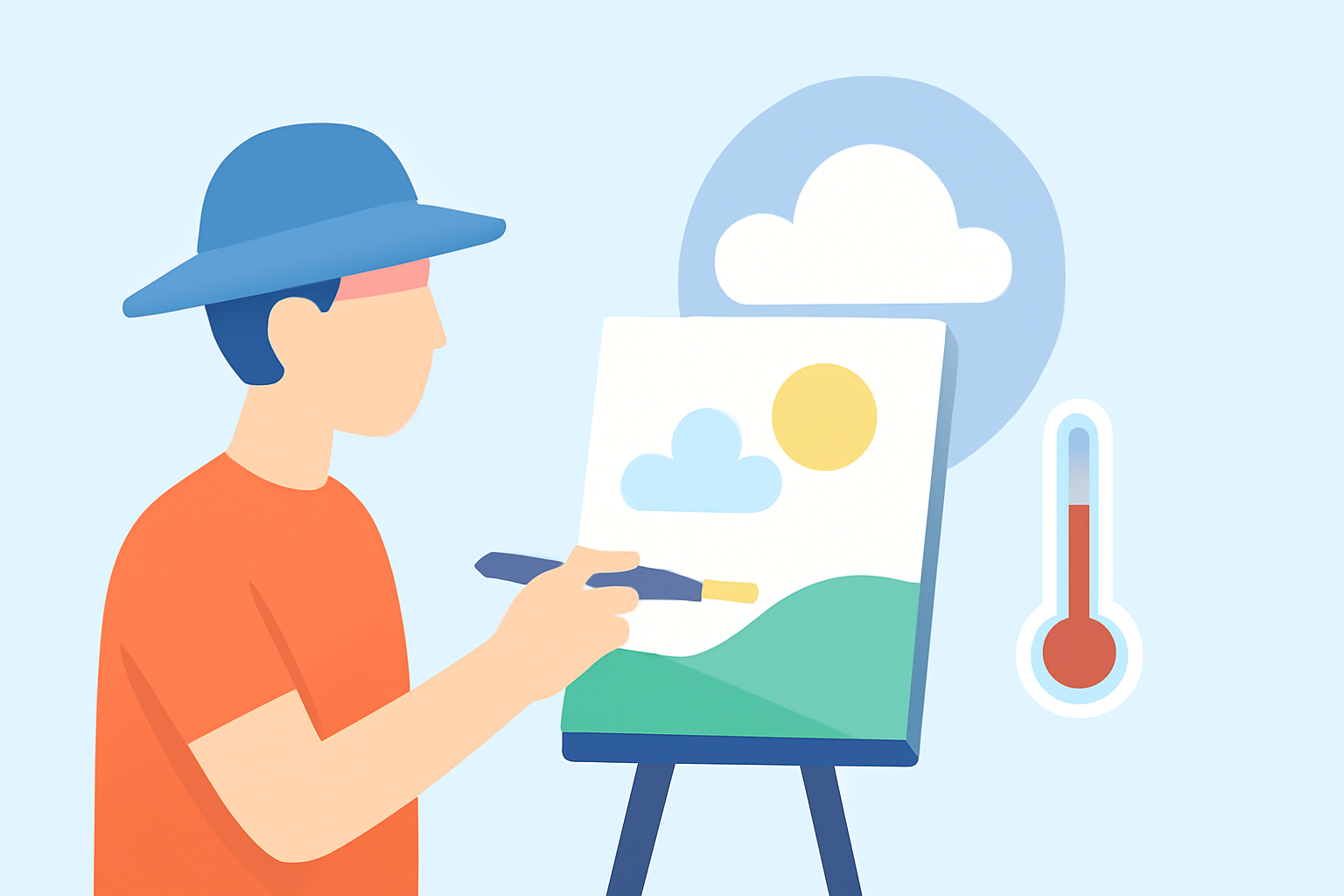 Weather for Outdoor Painting During Heat Waves: A Guide